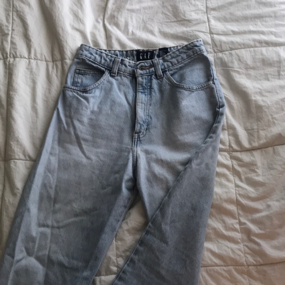 High rise mom jeans